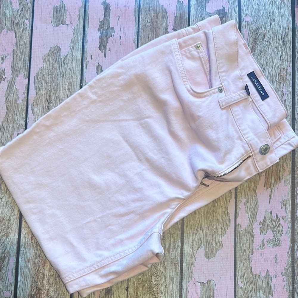 Lands' End Women's Pink Ankle & Cropped Jeans